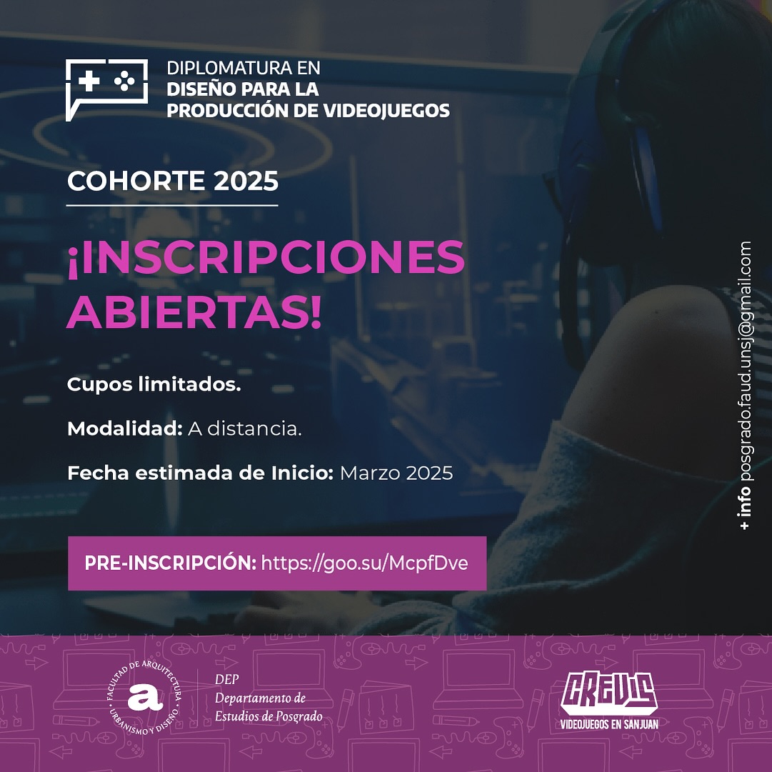 Universidad Nacional De San Juan Inscripciones Abiertas Para La Diplomatura En Dise O Para La