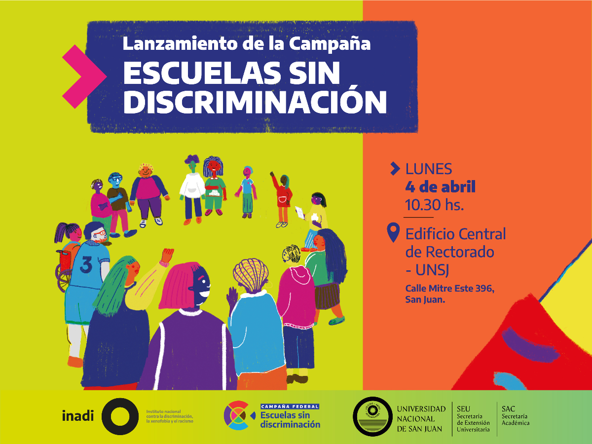 El INADI organiza el encuentro “Juventudes sin discriminación